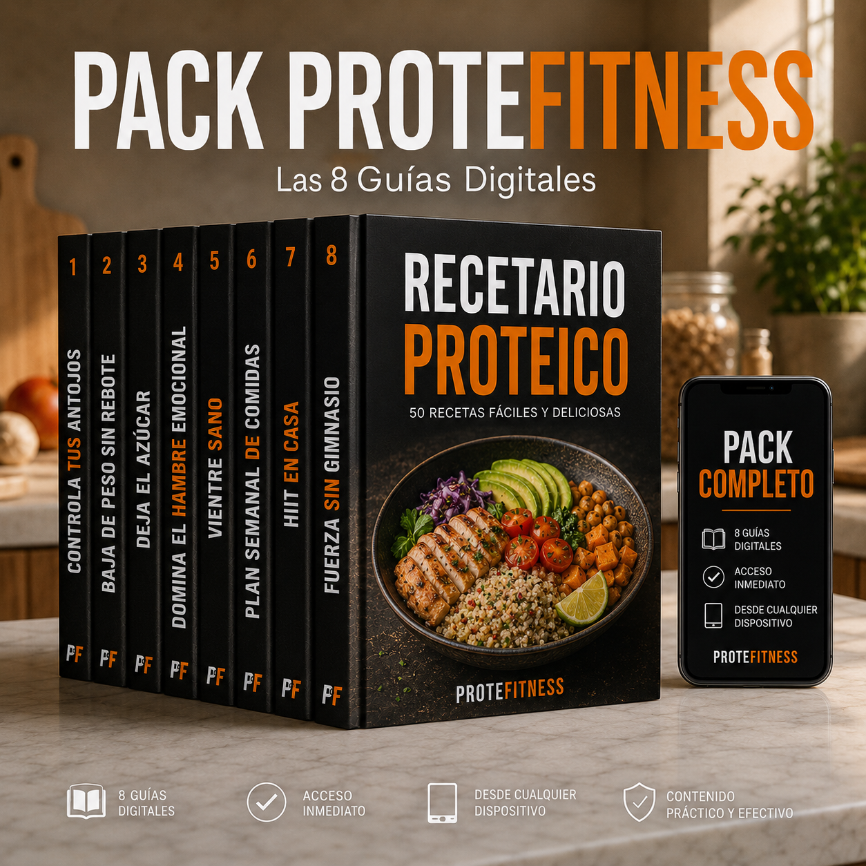Pack Protefitness Completo — Las 8 Guías