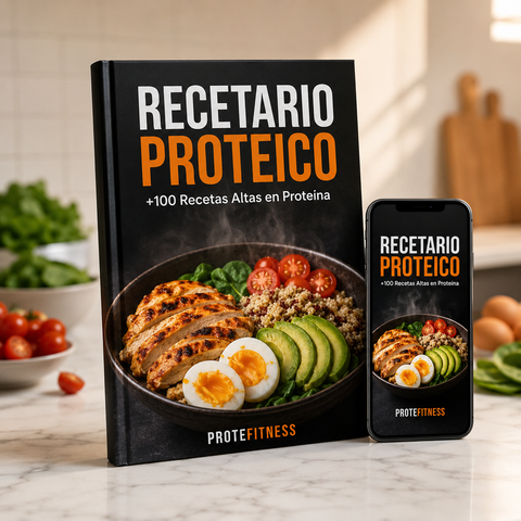 Recetario Proteico: +100 Recetas Altas en Proteína.