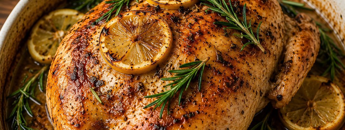 Baked Chicken with Lemon and Herbs